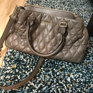 Vera Bradley Quilted Leather Crossbody Purse